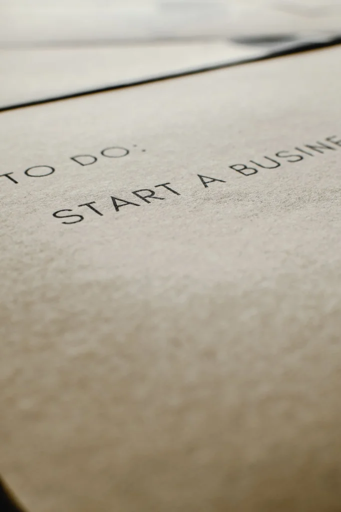 Start a business