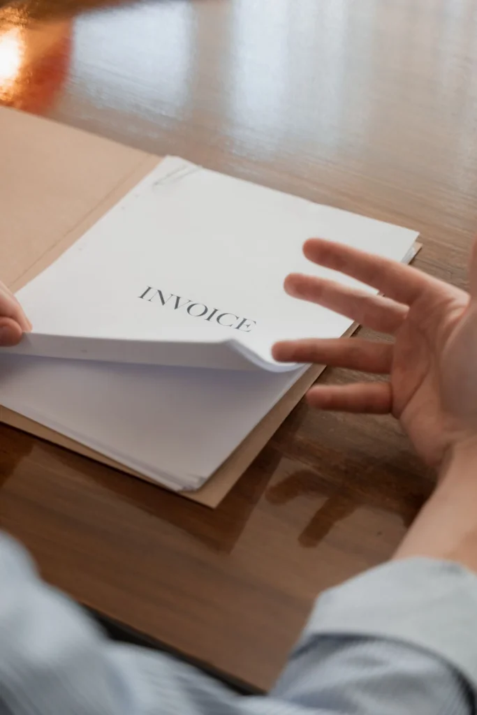 Invoice management