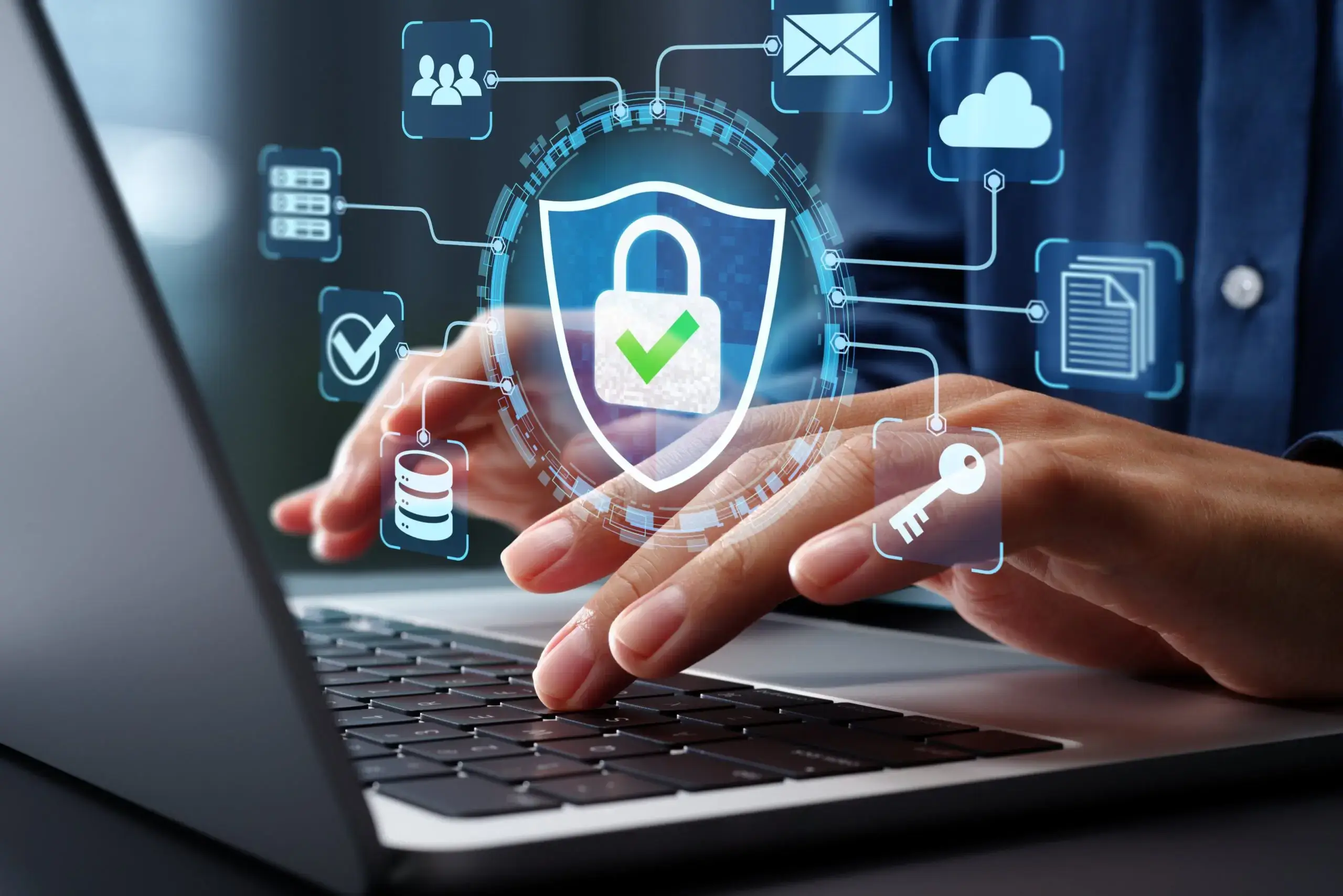 Business cyber security and data protection