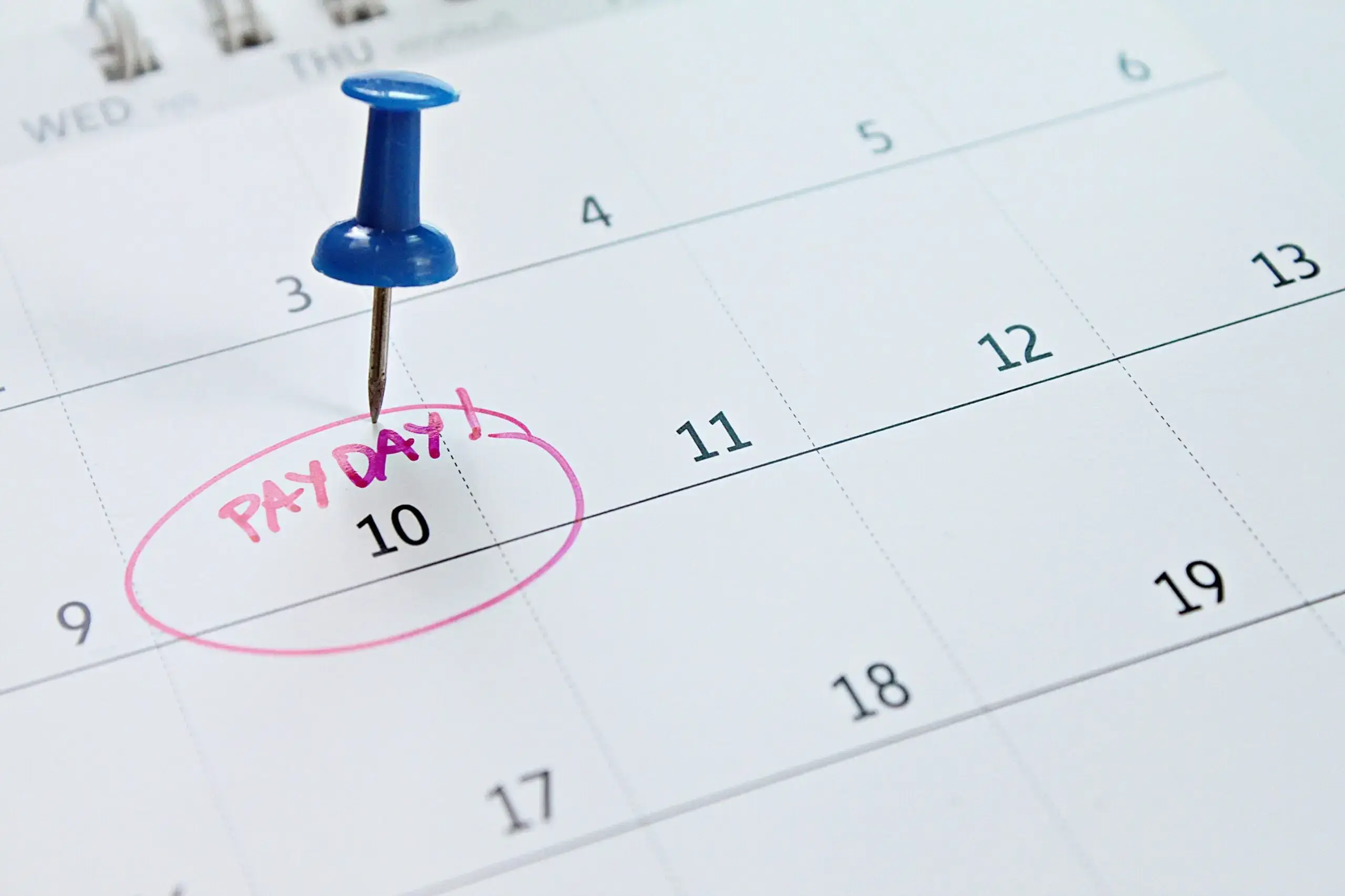 Business planning calendar