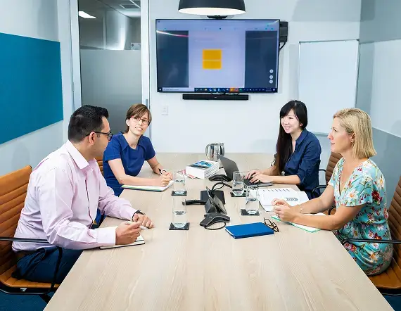 Retail accounting strategy meeting